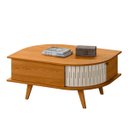 Ver imagem 1 de Mesa de Centro 90cm Indianápolis 307139 Cinamomo Off White Madetec