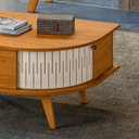 Ver imagem 3 de Mesa de Centro 90cm Indianápolis 307139 Cinamomo Off White Madetec