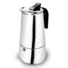 2 Cafeteiras Italiana Luxo Em Aço Inox 300ml 6 Xícaras Ke Home 3406kh-2 - 1