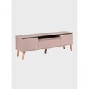 Ver imagem 5 de Rack para TV Dallas 180cm MDF Retrô com Portas Basculantes Rosa On Móveis