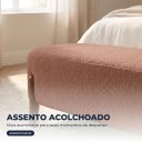 Ver imagem 3 de Recamier Puff 140 cm Royale Bouclê B05 - D'Rossi