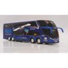 Carrinho Ônibus Miniatura Azul 1800 Dd G7 - 2