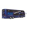 Carrinho Ônibus Miniatura Azul 1800 Dd G7 - 4