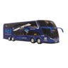 Carrinho Ônibus Miniatura Azul 1800 Dd G7 - 1