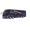 Carrinho Ônibus Miniatura Azul 1800 Dd G7 - 3