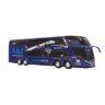 Carrinho Ônibus Miniatura Azul 1800 Dd G7 - 5