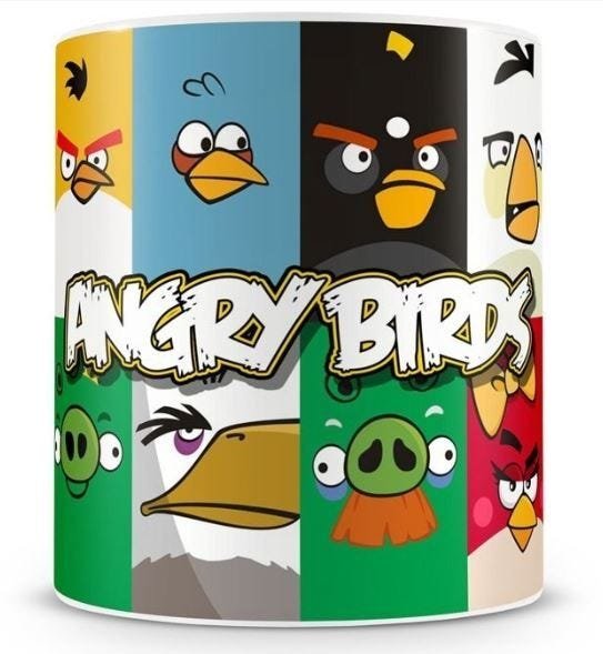 Games Caneca Personalizada Porcelana Angry Birds - 3