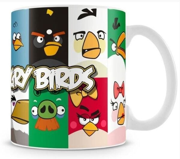 Games Caneca Personalizada Porcelana Angry Birds - 2