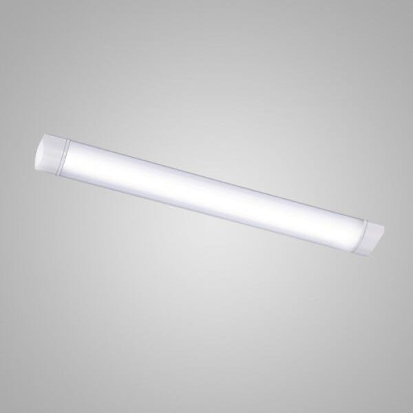 Luminária Sobrepor ECO SLIM LED - 60cm - Branca - 3000K 18W - LEDOS LD015/18.30B