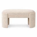 Ver imagem 3 de Recamier Decorativo Puff Fly 75cm Cama Solteiro Estofados:bege/bouclé
