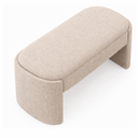 Ver imagem 4 de Recamier Decorativo Puff Fly 75cm Cama Solteiro Estofados:bege/bouclé
