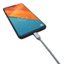 Ver imagem 4 de Cabo Micro-usb 2 Metros Nylon Cor Chumbo I2go Pro