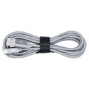 Ver imagem 3 de Cabo Micro-usb 2 Metros Nylon Cor Chumbo I2go Pro