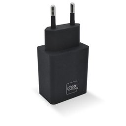 Carregador de Parede 2 USB 3.4 Amps, Cor Preto, I2Go Pro - 1