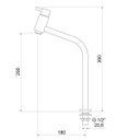 Ver imagem 1 de Torneira para Banheiro de Mesa 1203 C 77 Ba