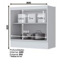 Ver imagem 3 de Balcão 2 Portas Clássico Americana Henn