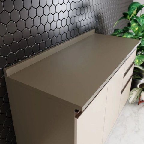 Tampo para Balcão Mdf Henn Connect 120cm