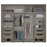 Guarda Roupa Casal 2 Portas 6 Gavetas Cavic Henn - 2