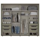 Ver imagem 2 de Guarda Roupa Casal 2 Portas 6 Gavetas Cavic Henn