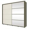 Guarda Roupa Casal 2 Portas 6 Gavetas Cavic Henn - 3