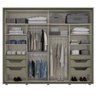Guarda-Roupa Casal 4 Espelhos 2 Portas Cavic Henn - 2