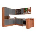 Ver imagem 2 de Cozinha Completa 9 Peças Bella 3 Aéreos 3 Balcões 1 Torre Quente 1 Ilha 1 Complemento C9p200