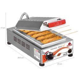Máquina Crepeira Elétrica para 6 Crepes Suíços em 5 Minutos 127v - 3