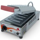 Ver imagem 1 de Máquina Crepeira Elétrica para 6 Crepes Suíços em 5 Minutos 127v