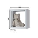 Ver imagem 4 de Nicho Infantil Quadrado Aquarela - Branco