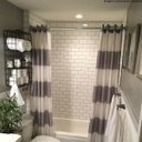 Ver imagem 2 de Suporte para Cortina de Banheiro Varão Extensível 125 A 220cm
