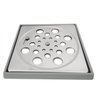 Ralo Quadrado de Banheiro com Fecho Grelha de Inox Jackwal - 3