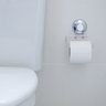 Suporte para Papel Higiênico com Ventosa Inox Banheiro Casa - 2