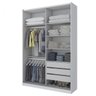 Guarda-Roupa Modulado 2 Portas de Correr Exclusive Henn - 2