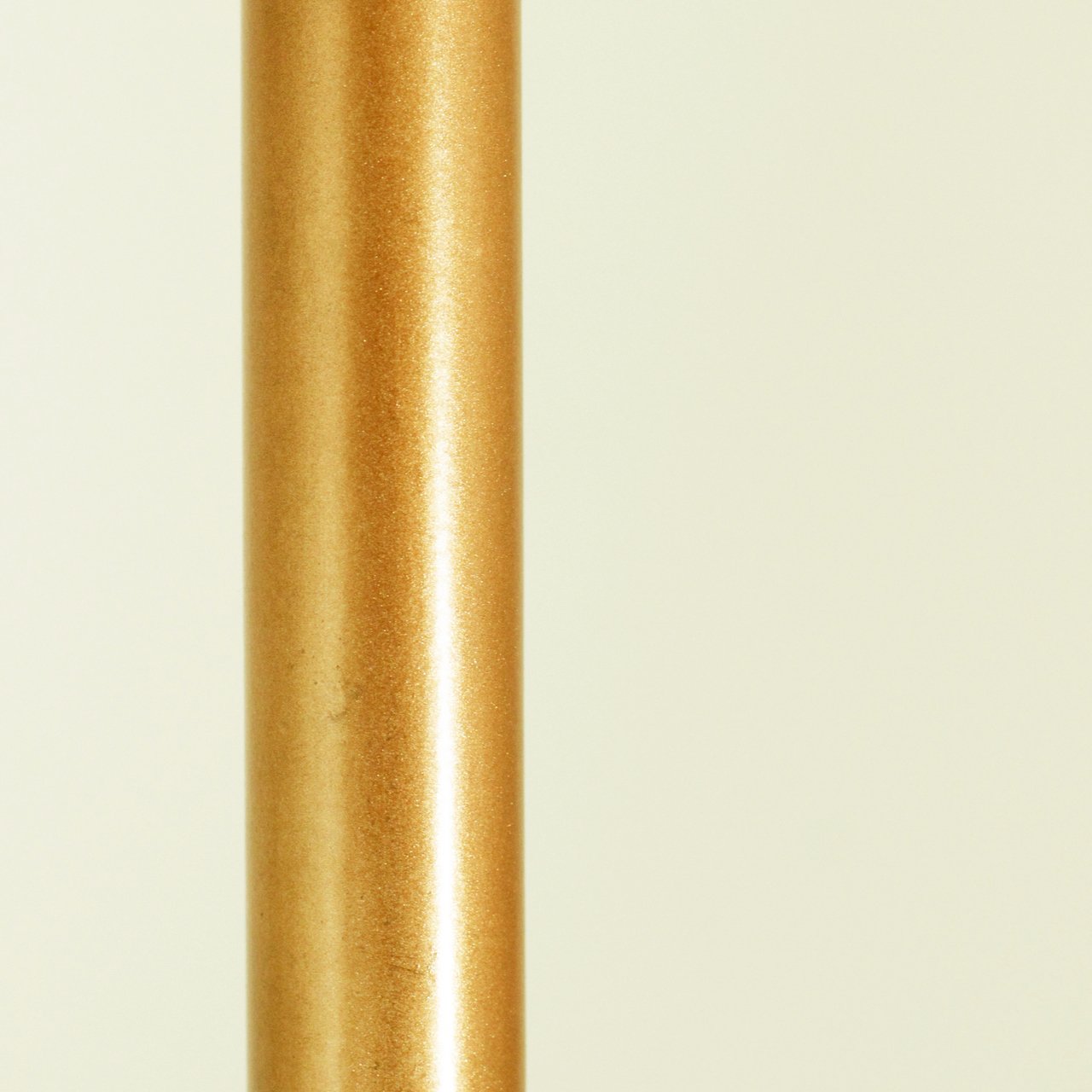 Luminária Lustre Teto Pendente Tubo Globo Vidro 20cm Dourado - 5