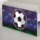 Ver imagem 5 de Cama Solteiro com Cabeceira Adesivada Copa Futebol Estádio