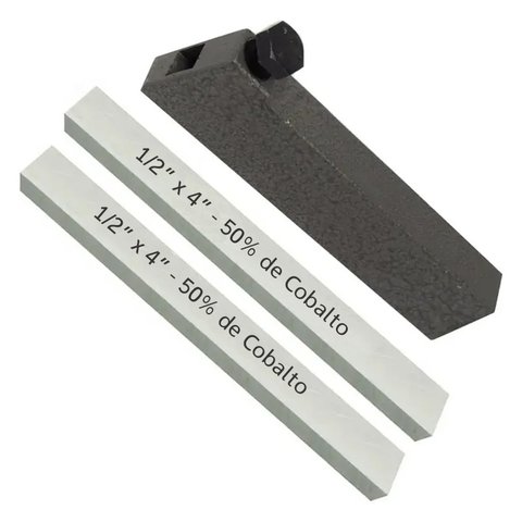 Porta Bits 1/2 + 2 Bits Quadrado 1/2 X 4 - 50% Cobalto