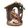 Presépio de Natal Decorativo Sagrada Familia Grande Resina 30 cm - 1