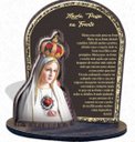 Ver imagem 2 de Adorno Oração de Mesa Maria Passa na Frente Duplo