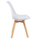 Ver imagem 3 de KIT - 5 x cadeiras Leda - Branco