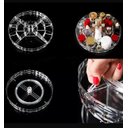 Ver imagem 6 de Organizador Giratório 360º Porta Maquiagem - Acrílico 35 x 28 cm