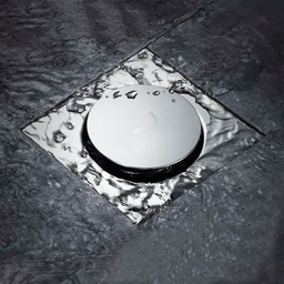 Ralo Click Inteligente Inox Fertak Quadrado Embutir 10x10cm - 6