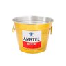 Balde de Gelo Alumínio Térmico Cerveja Amstel 6 Litros - 1