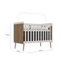 Ver imagem 4 de Berço Davi Off White Carvalho Canaã Baby