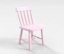 Ver imagem 2 de Conjunto Infantil Espanha Mesa com 4 Cadeiras - Rosa Bebê