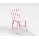 Ver imagem 2 de Conjunto Infantil Espanha Mesa com 4 Cadeiras - Rosa Bebê