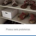 Ver imagem 6 de Armário Multiuso 2 Portas 6 Prateleiras Henn Margarida 61cm