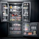 Ver imagem 3 de Geladeira Brastemp Gourmand Frost Free Side Inverse 540 litros Inox com Ice Maker - BRO81AR - BRO81A