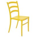 Ver imagem 2 de Cadeira Plastica Monobloco Nadia Amarela