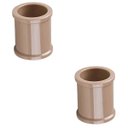 Ver imagem 1 de Luva Pvc 32mm Soldável Conexão Encanamento | Akato | Kit 02 Un