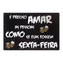 Ver imagem 2 de Kit 03 Placas de MDF Decorativas Churrasco 19,5x29,5 - D'Rossi